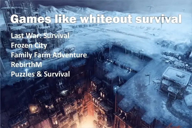 Whiteout Survival: Top Games for the Ultimate Thrill