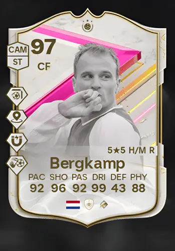 Dennis Bergkamp – Football Legend and Icon Card