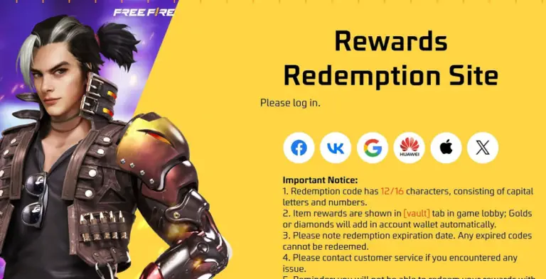 Free Fire Redeem Codes: Exclusive Rewards – Jan 7, 2024