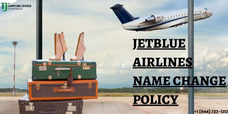 What is JetBlue Airlines Name Change Policy?