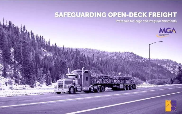 SAFEGUARDING OPEN-DECK FREIGHT: Protocols for Large and Irregular Shipments